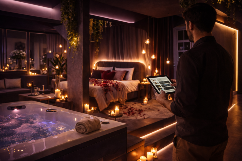 Créer ma love room pour louer