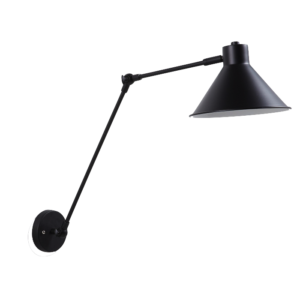Adjustable Black Wall Sconce