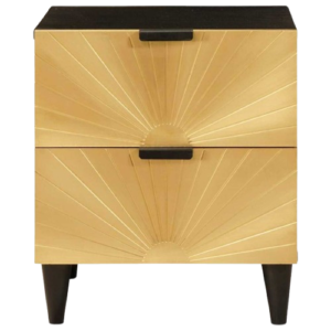 Modern Gold Nightstand