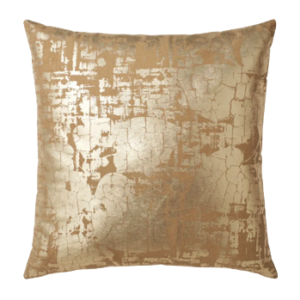 White and Gold Cushion