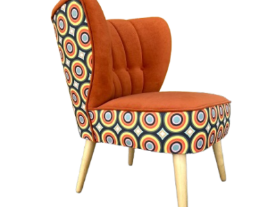 Fauteuil vintage pop