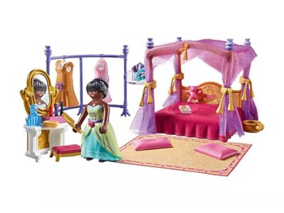 Lit baldaquin Playmobil chambre princesse