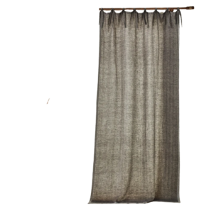 Ash Grey Cotton Curtains