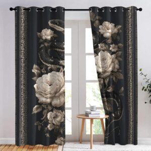 Floral Curtains
