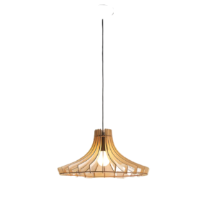 Handcrafted Wooden Pendant Light
