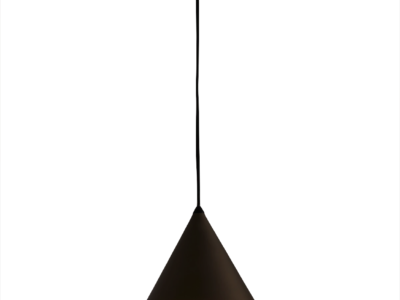 Suspension cone métal noire