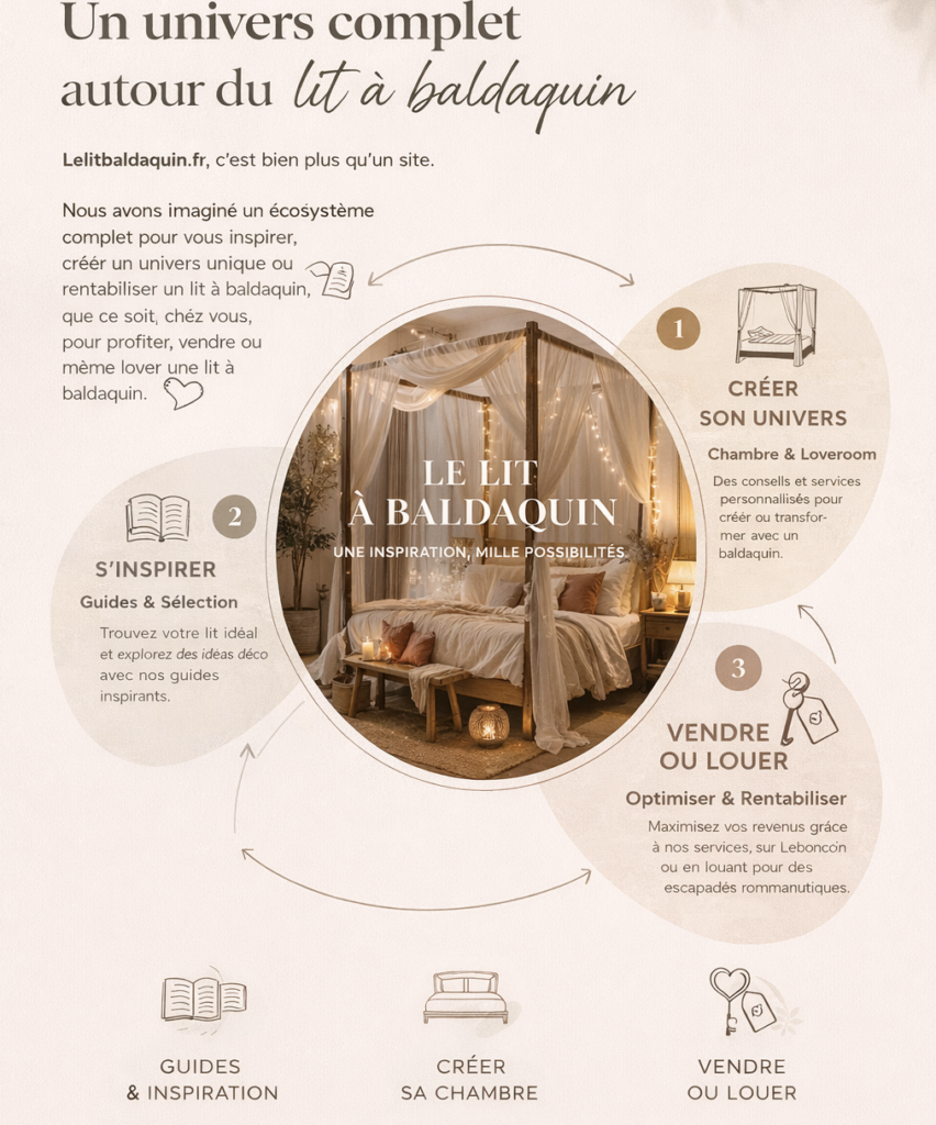 Univers 360° lits à baldaquin