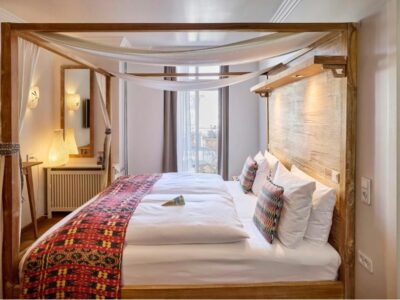 Chambre double avec balcon