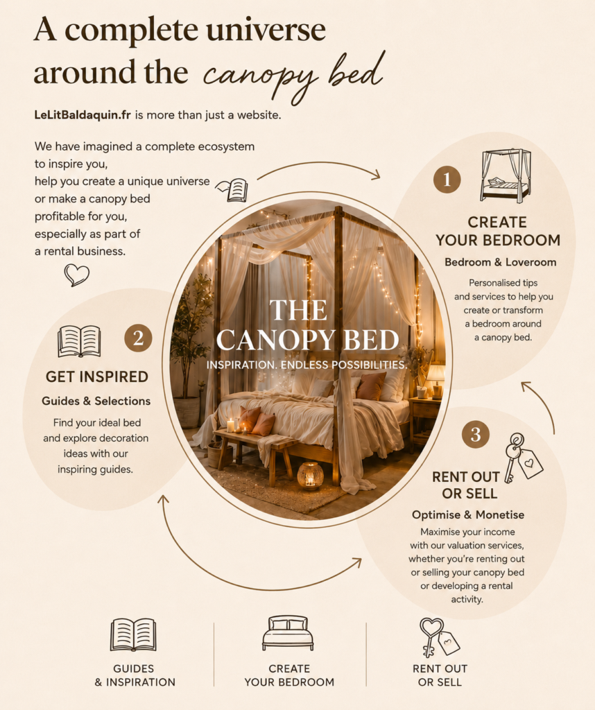 Enter the world of canopy bedrooms 360°