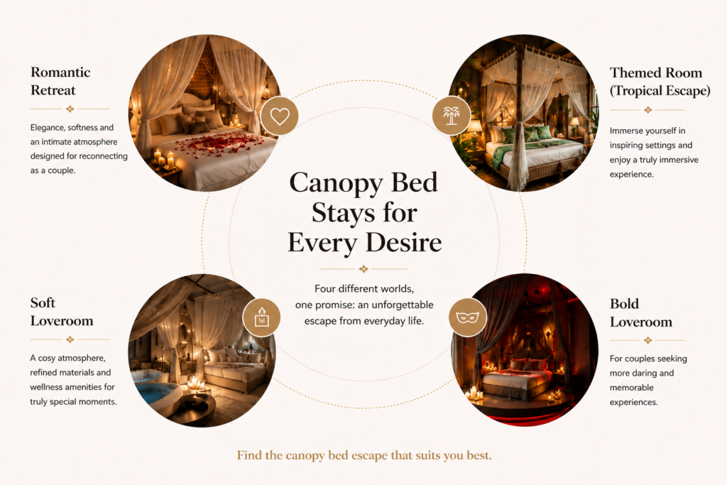 canopy bed stays for every desire in Europe