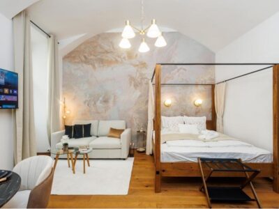 Appartement 1 chambre de luxe – Vue sur jardin