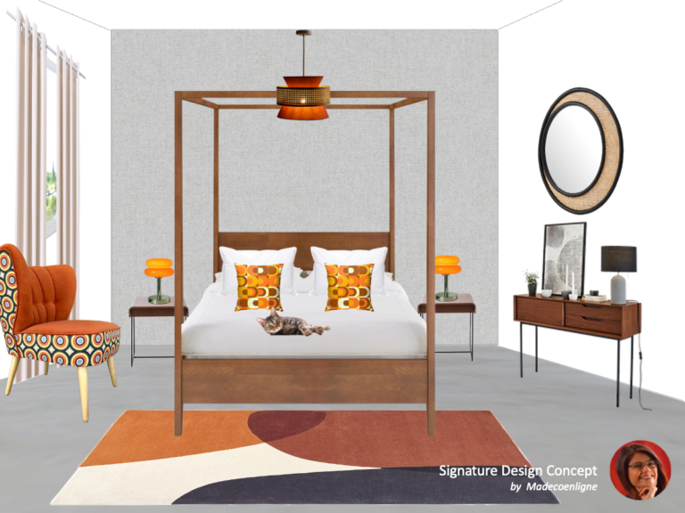 signature design concept vintage canopy bedroom