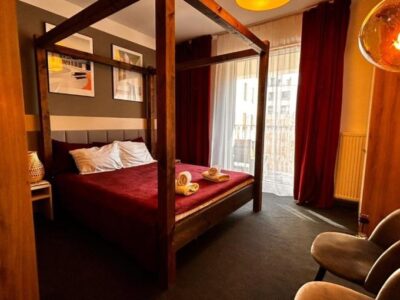 Chambre double deluxe avec balcon
