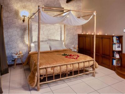 Suite lit king-size avec baignoire Spa