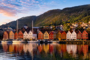 chambres lit baldaquin Bergen
