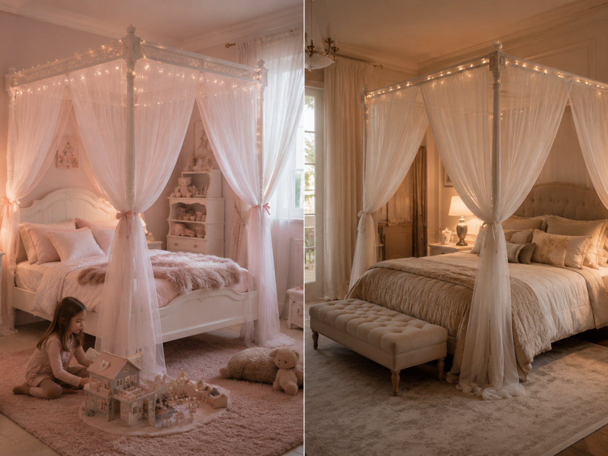 Princess canopy bed for all ages