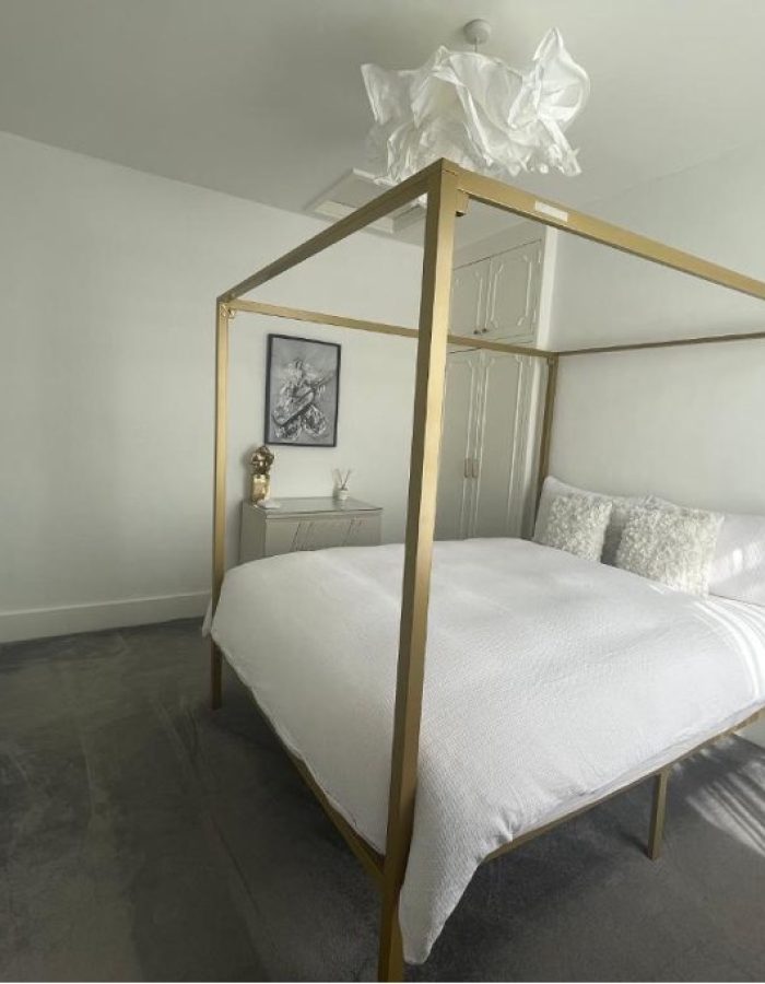 Chambre double salle de bain commune